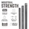 Ace Trading - Nipple STZ Industries 3/8 in. MIP each X 3/8 in. D MIP Black Steel Close Nipple 308UP38XCL - alternate 8